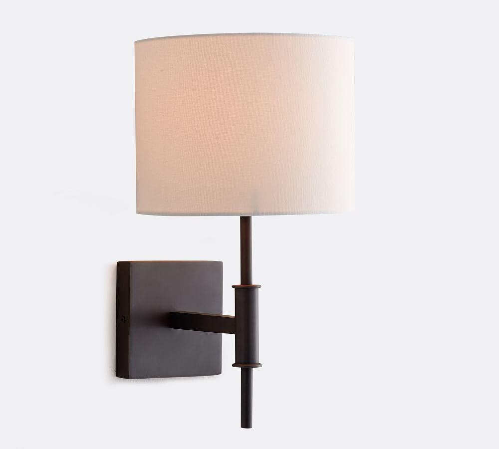 Metal clearance sconce shade